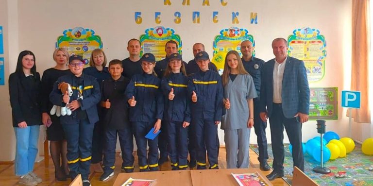 У Долинському ліцеї відкрили “Клас безпеки”