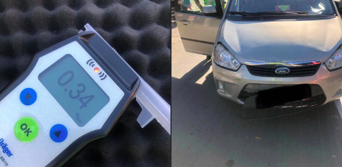 На Дністровській Ford вʼїхав у ГАЗель. Водії мали ознаки спʼяніння (ФОТО)