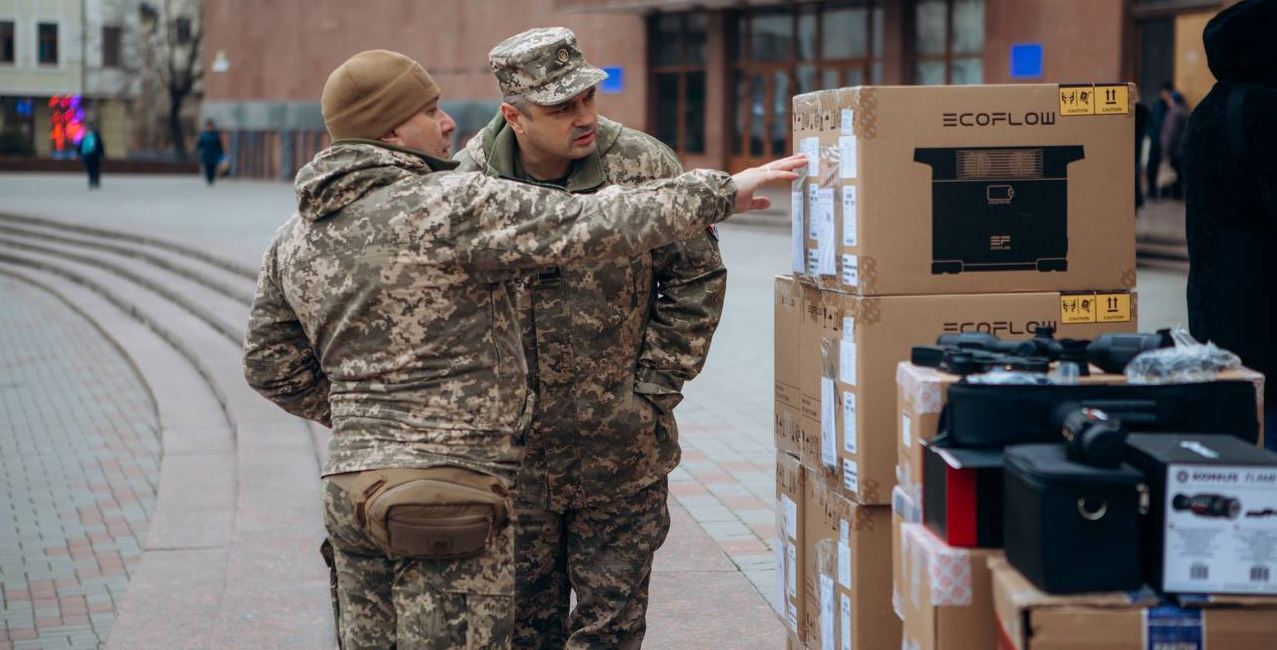 Новостворений на Прикарпатті зенітно-кулеметний батальйон отримав обладнання на 10 мільйонів гривень, – ОВА