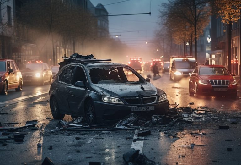 В Драгомирчанах авто вилетіло з дороги в бетонну огорожу: є загибла особа (ОНОВЛЕНО, ФОТО, ВІДЕО)