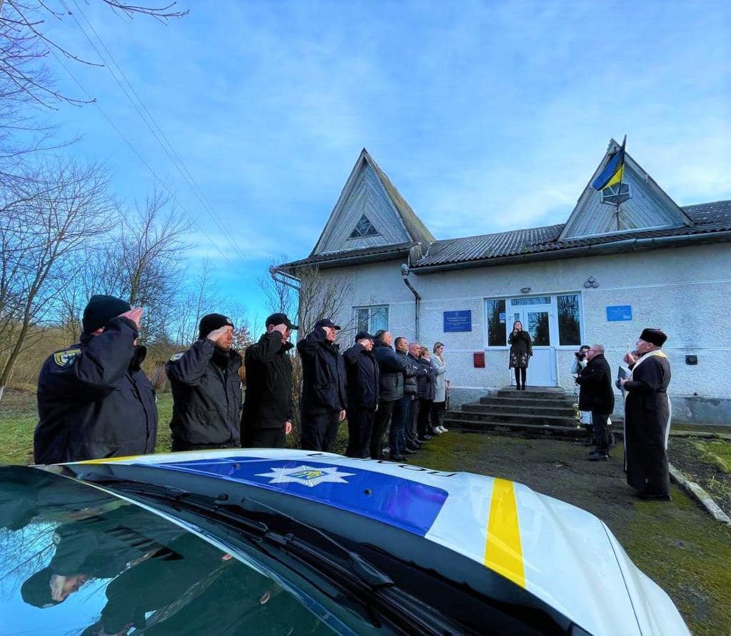 У Богородчанській громаді запрацювала нова поліцейська станція (ФОТО)