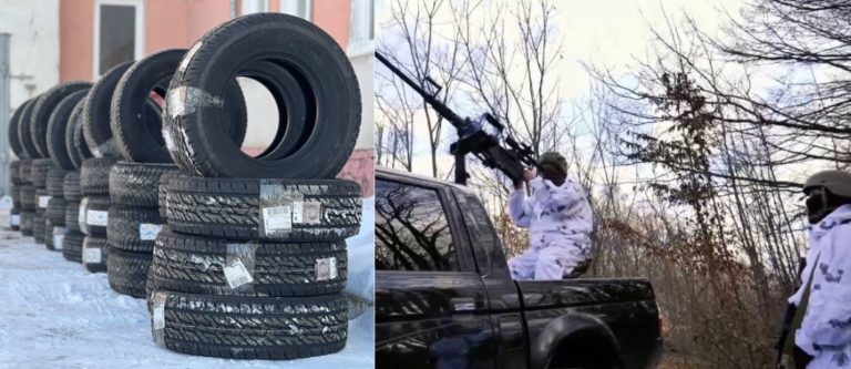 Прикарпатський зенітно-кулеметний батальйон отримав близько пів сотні автошин на 270 тисяч гривень – ОДА