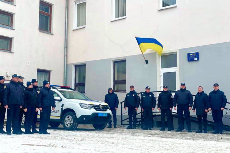 У Рожнятові відкрили нову поліцейську станцію (ФОТО)