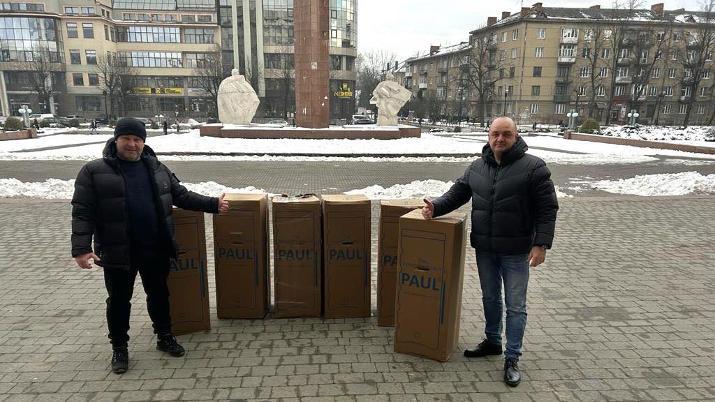 Прикарпаття передало сім станцій для очищення води в Херсон (ФОТО)