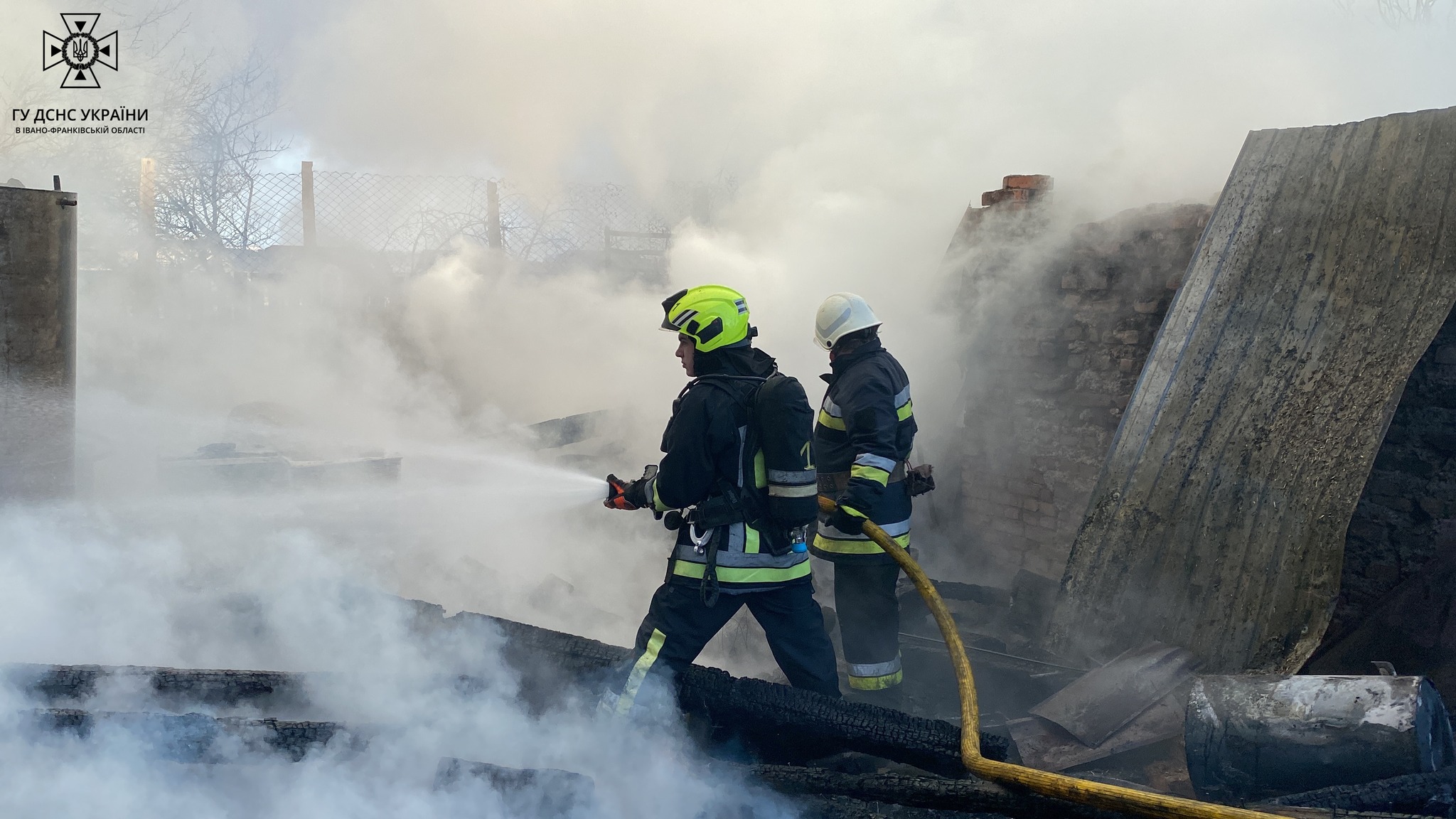 У Лисецькій громаді горіло господарство (ВІДЕО, ФОТО)