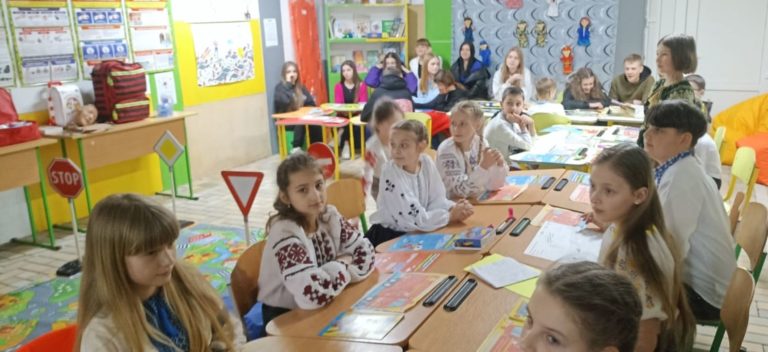 В укритті Білоберізького ліцею запрацював “клас безпеки” (ФОТО)