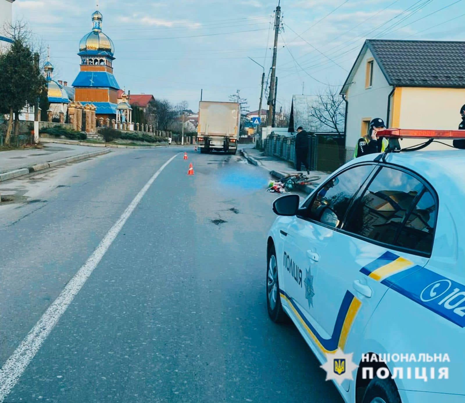 У Рогатині у ДТП загинув велосипедист (ФОТО З МІСЦЯ)