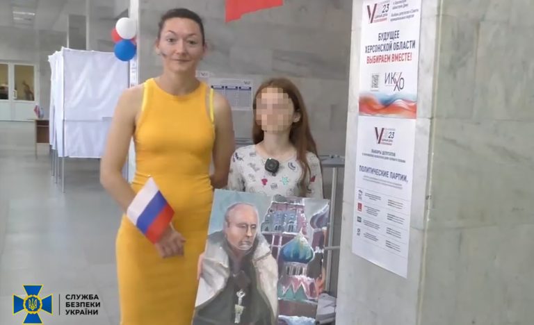Агітувала дітей за росію: на Франківщині повідомили про заочну підозру колаборантці зі Скадовська (ФОТО)