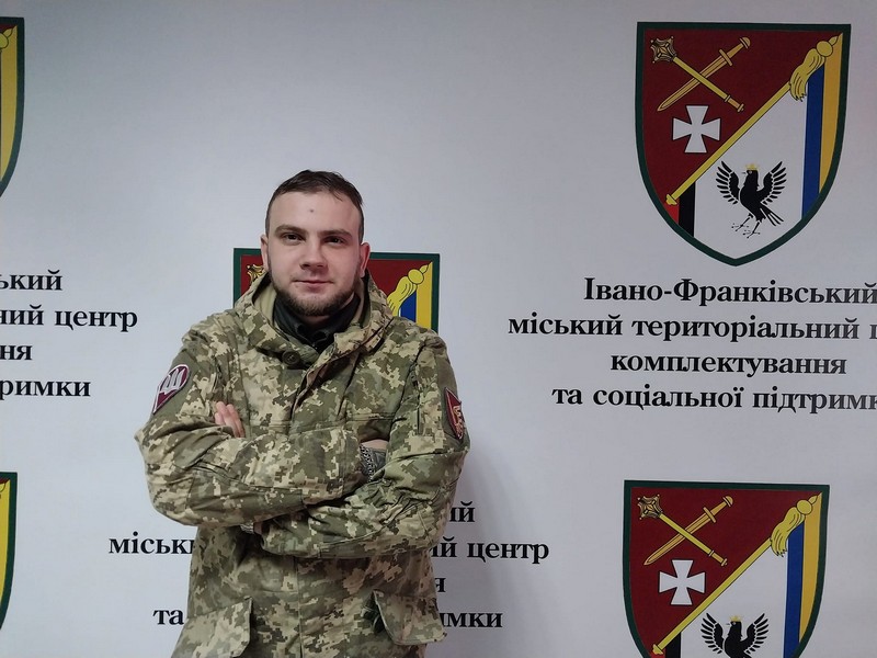 У людей відчувається брак патріотизму, — поранений у боях воїн Ернест Даниленко, який служить у франківському ТЦК