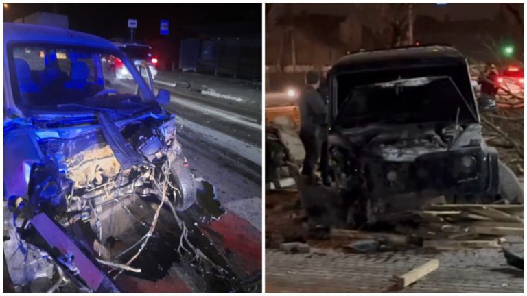 Виїхав на червоне світло: відомі деталі аварії на Коновальця (ФОТО, ВІДЕО)
