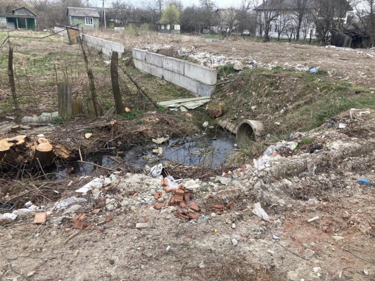 Це приватна територія: у мерії прокоментували засмічену ділянку біля франківського міського озера