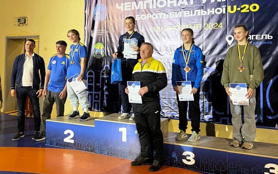 Аліна Філіпович та Дмитро Солоджук – призери Чемпіонату України з вільної  боротьби (ФОТОФАКТ)
