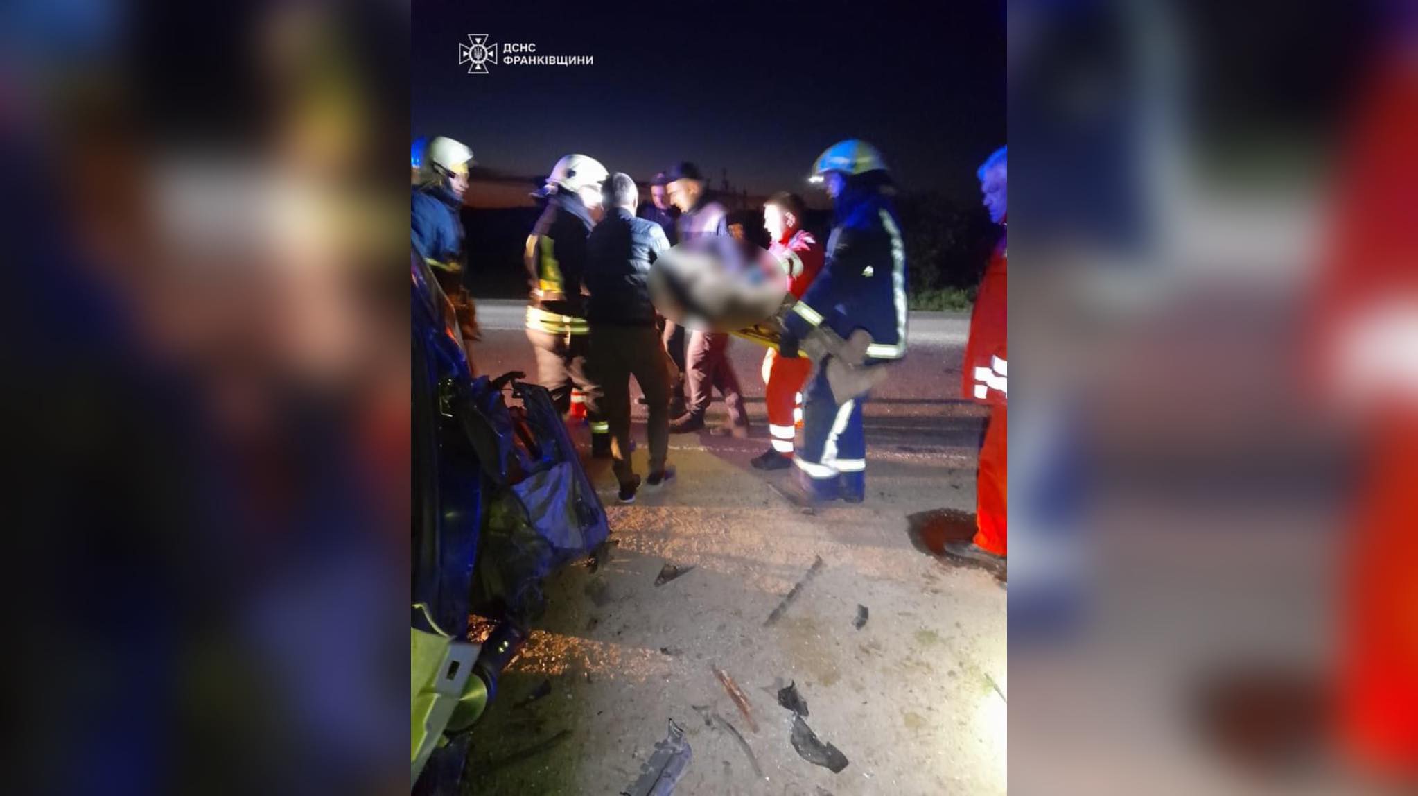 Поблизу Бурштина зіткнулися вантажівка і легкове авто, є постраждалий (ФОТО)