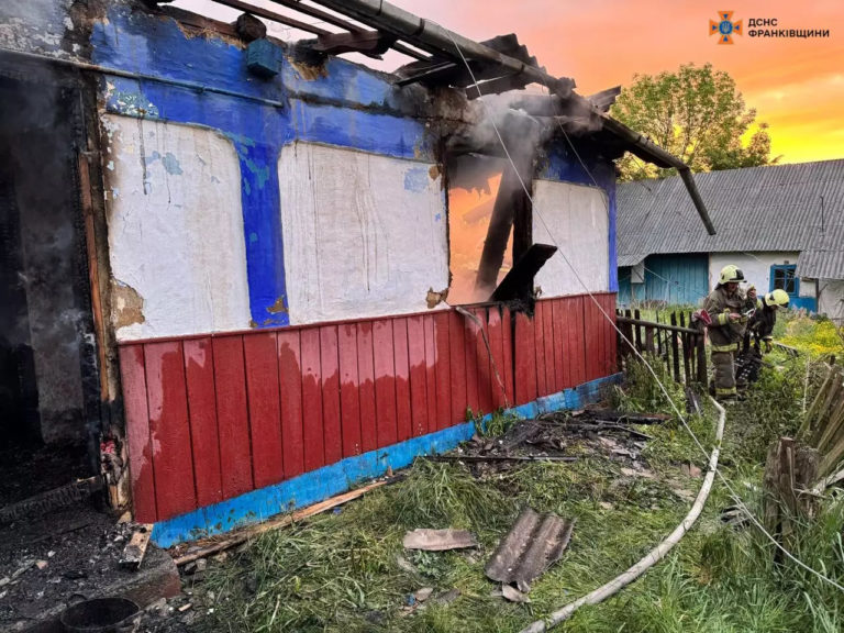 На Прикарпатті у пожежі загинув чоловік