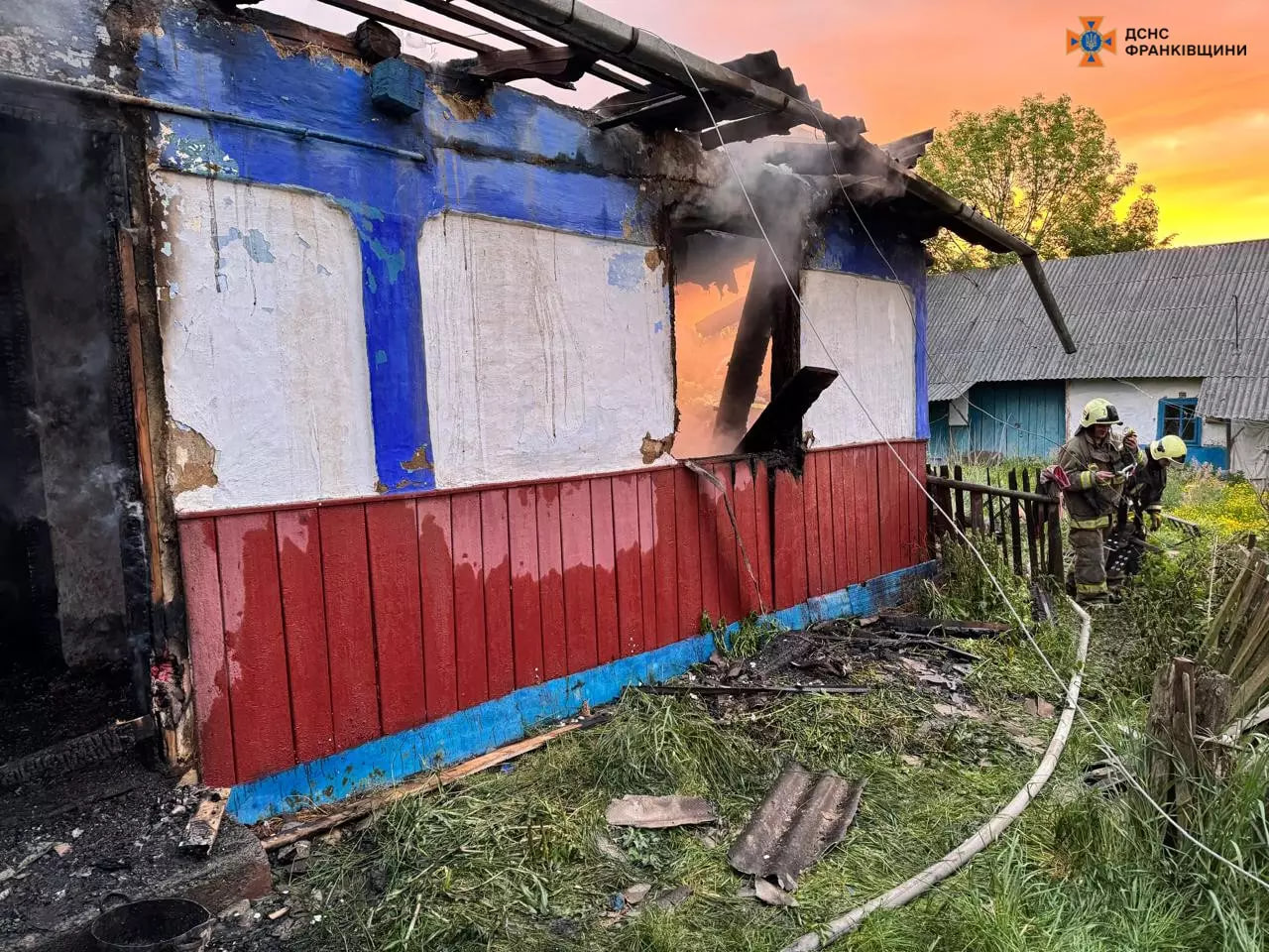 На Прикарпатті у пожежі загинув чоловік