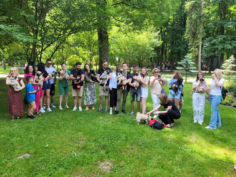 Щорічний фестиваль мопсів пройшов в Івано-Франківську (ФОТО)
