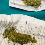 подріблена сушена конопля