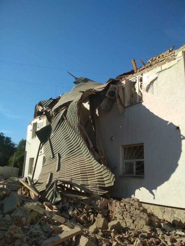 наслідок атаки шахедами по Львівщині 19 червня