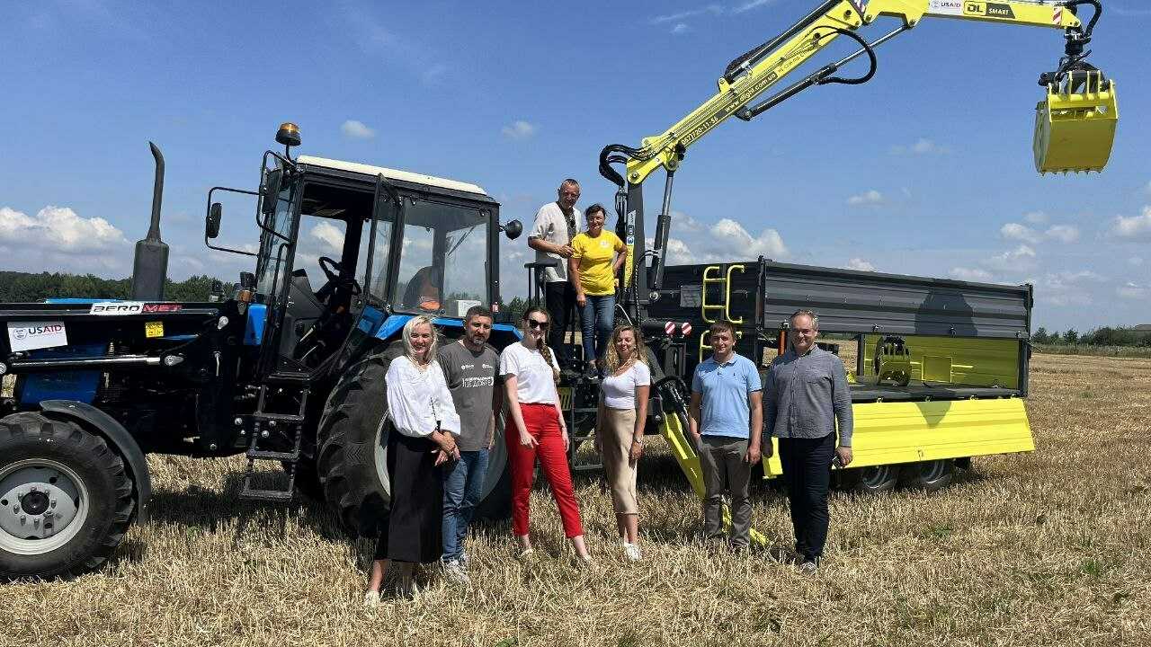 П'ядицька громада отримала техніку від США