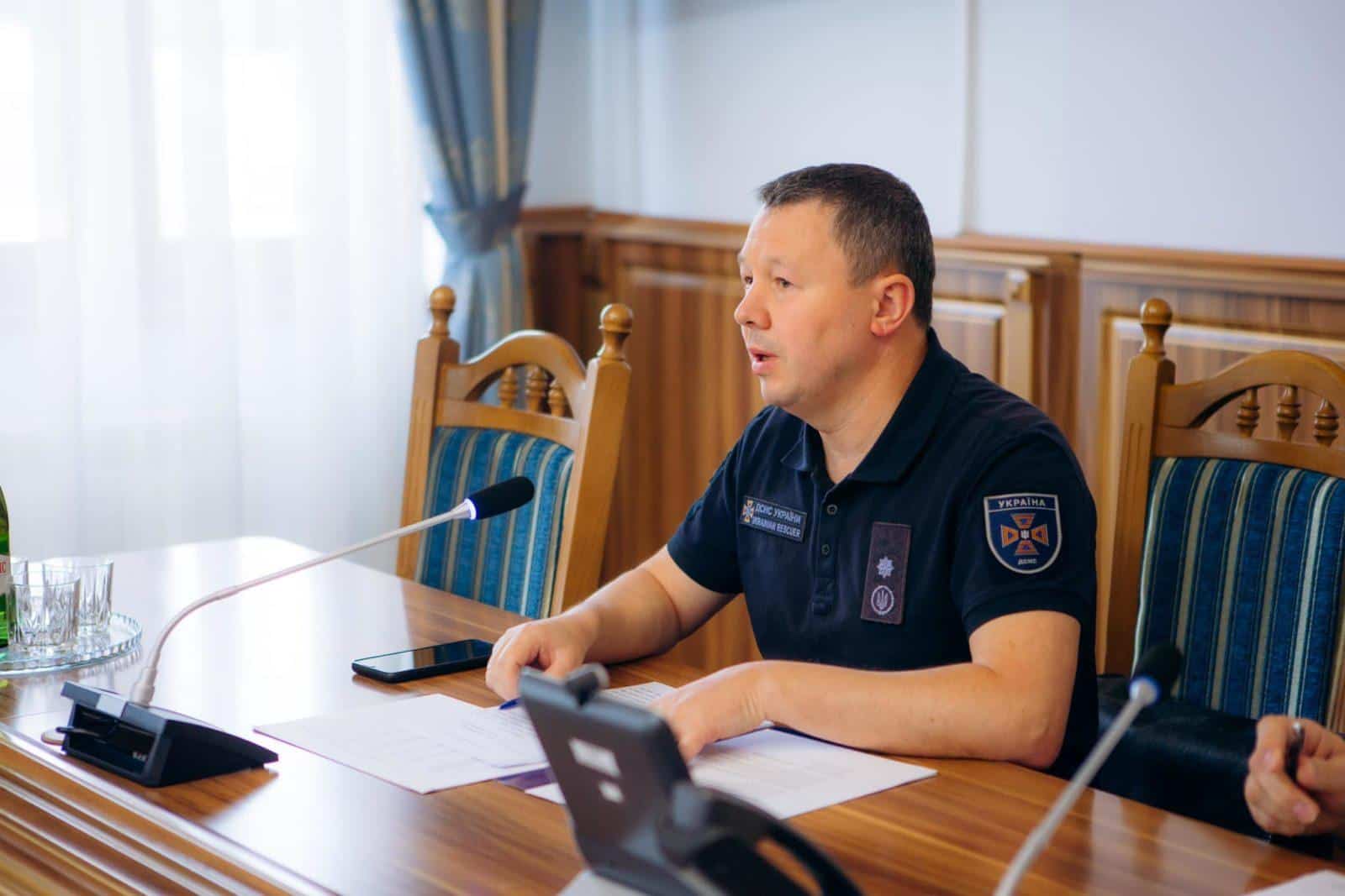 заступник голови ДСНС України Володимир Демчук