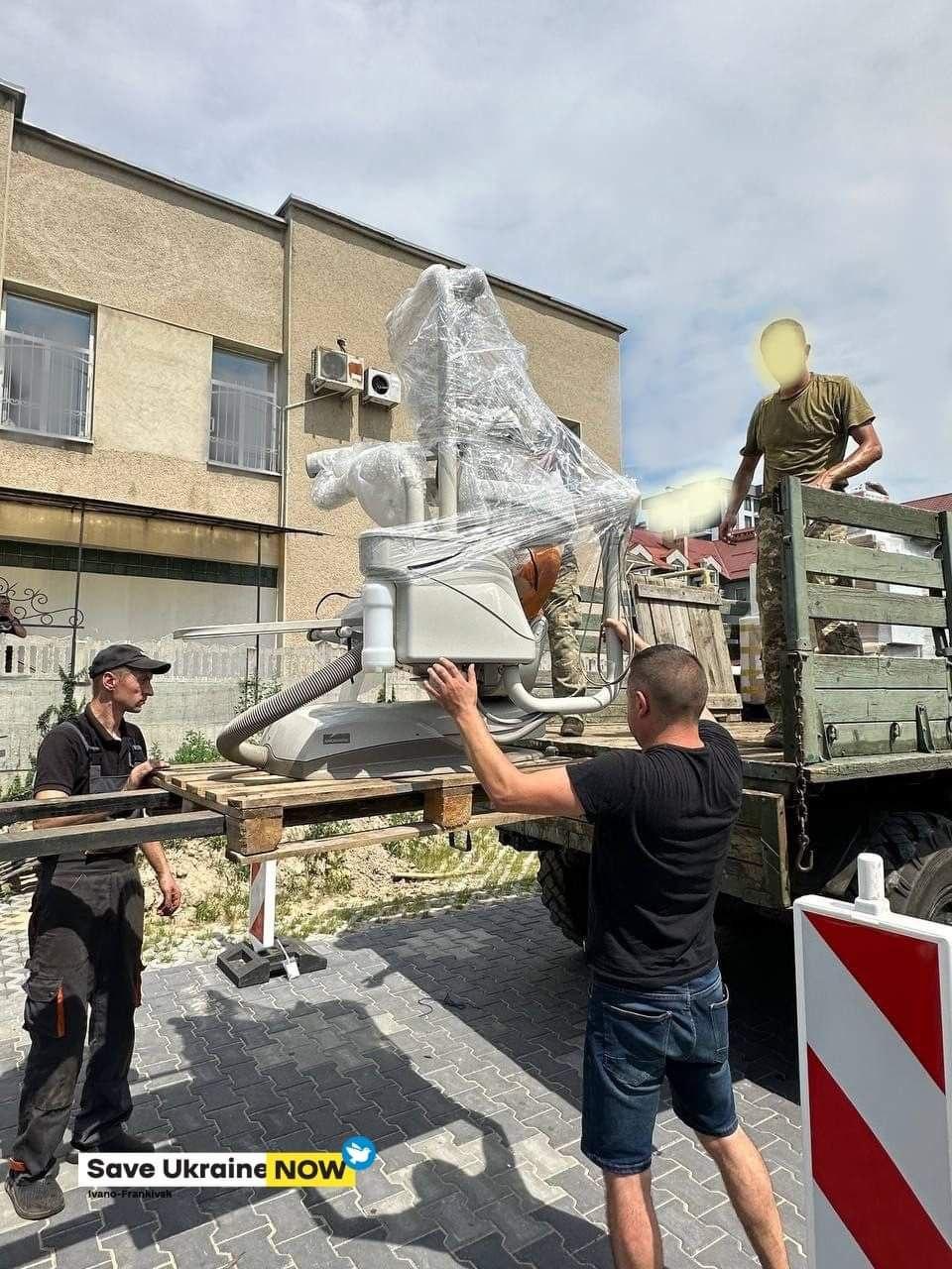 Рішення допомогти Україні йшло від серця — польська благодійниця Божена Кравчик передала авіаторам свій стоматкабінет