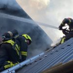 ліквідація пожежі будівлі на Пасічній