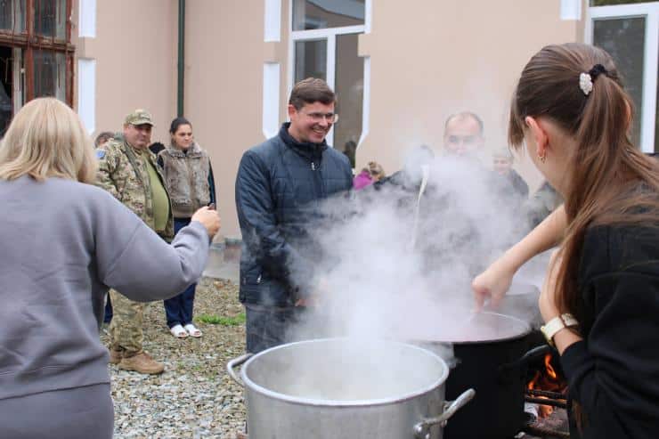 свято борщу у Калуші мер Андрій Найда