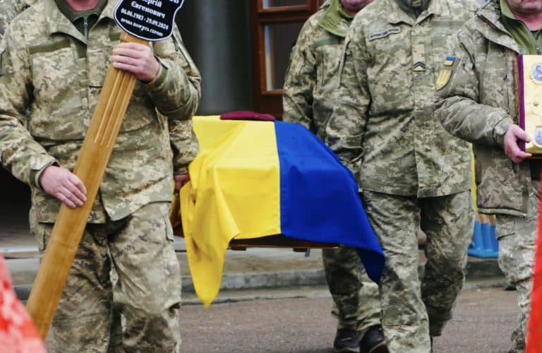 На Калущині попрощалися з воїном Сергієм Решетніковим (ФОТО)