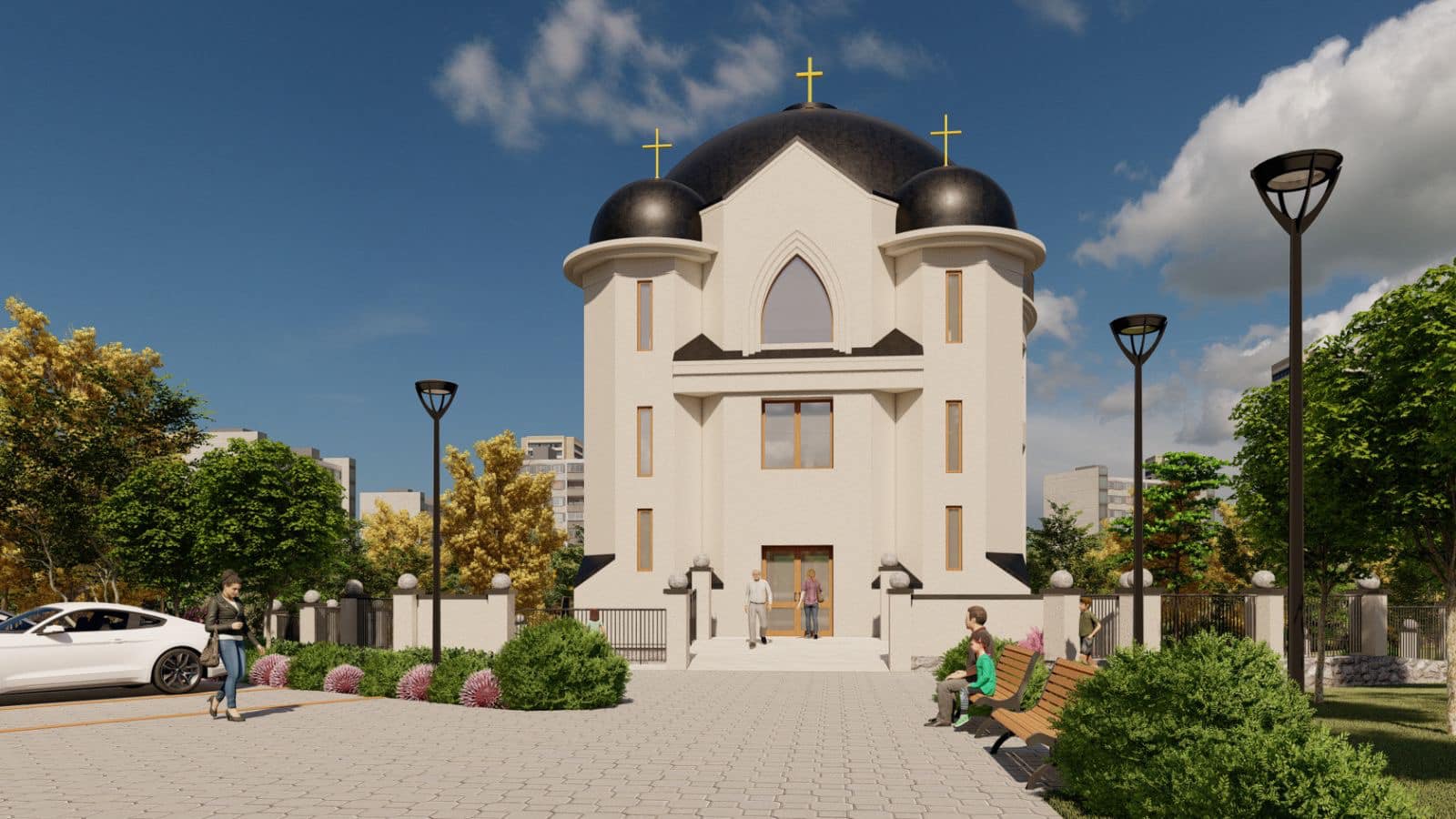 «Родзинка» міста та Пасічної: у Франківську буде нова церква (ПРОЄКТ)