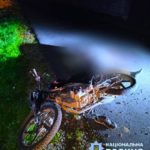 мотоцикл і загиблий водій у Братківцях