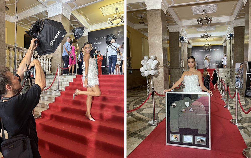 Катерина Шухніна на благодійному вечорі фото