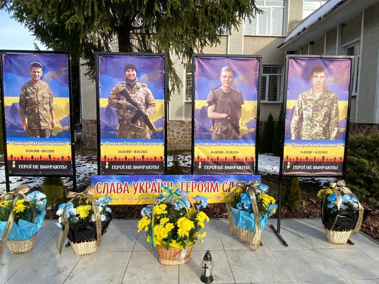На Городенківщині відкрили Алею Героїв (ФОТО)