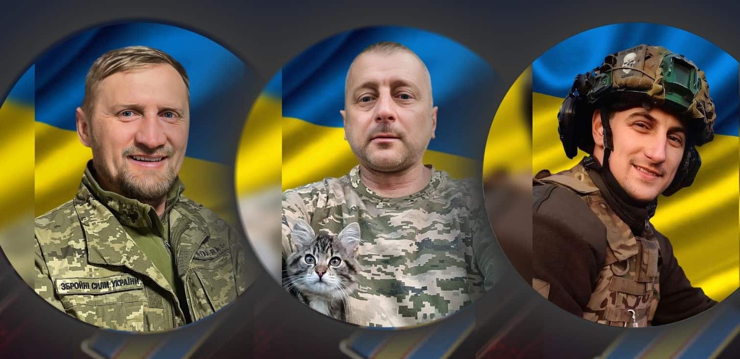Зеленський орденом “За мужність” посмертно нагородив трьох бійців з Калущини