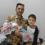 Іван Гіндей зі своїми дітьми