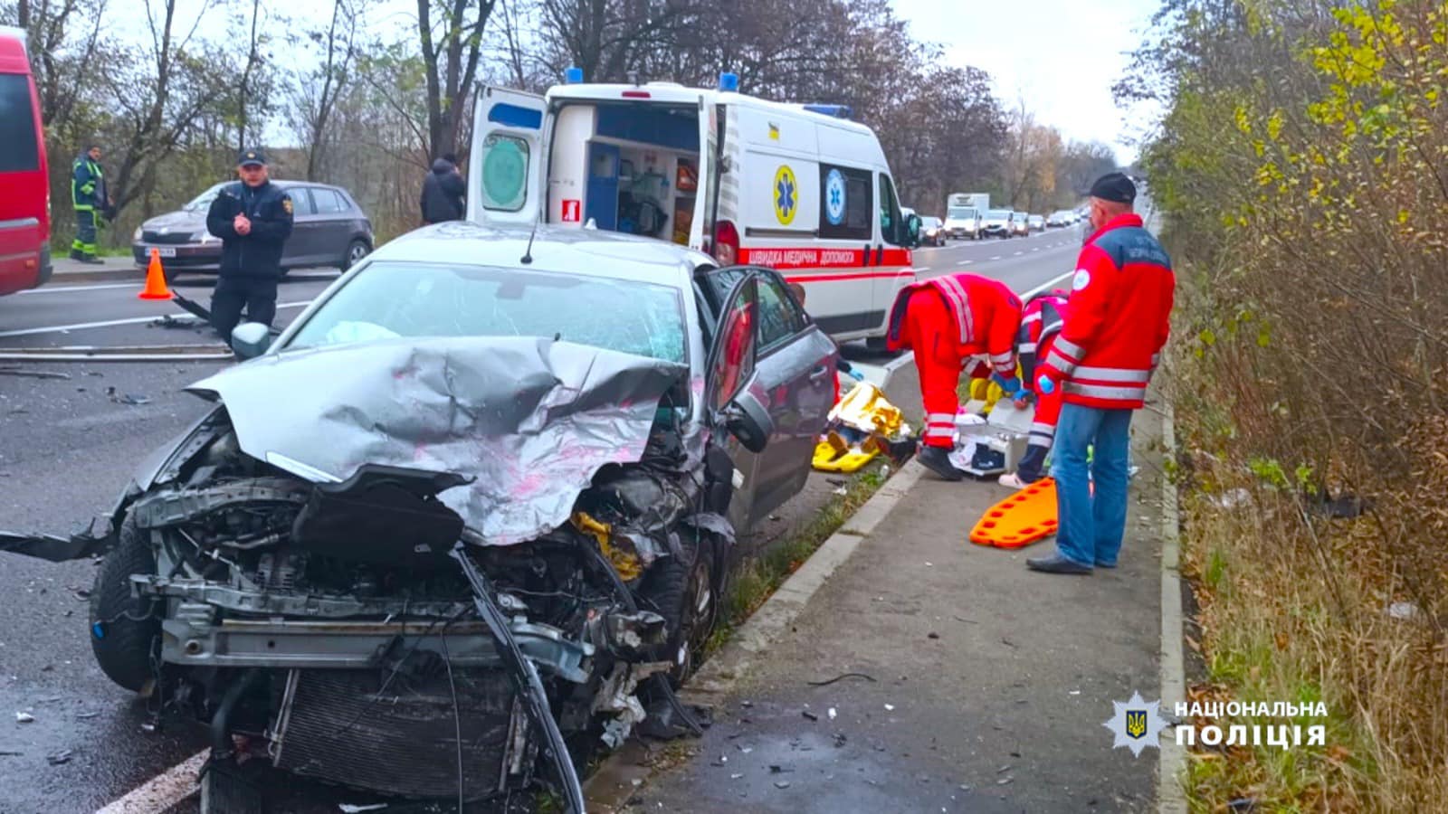 Шестеро людей, серед яких дитина, травмувалися у ДТП на Калущині (ФОТО)