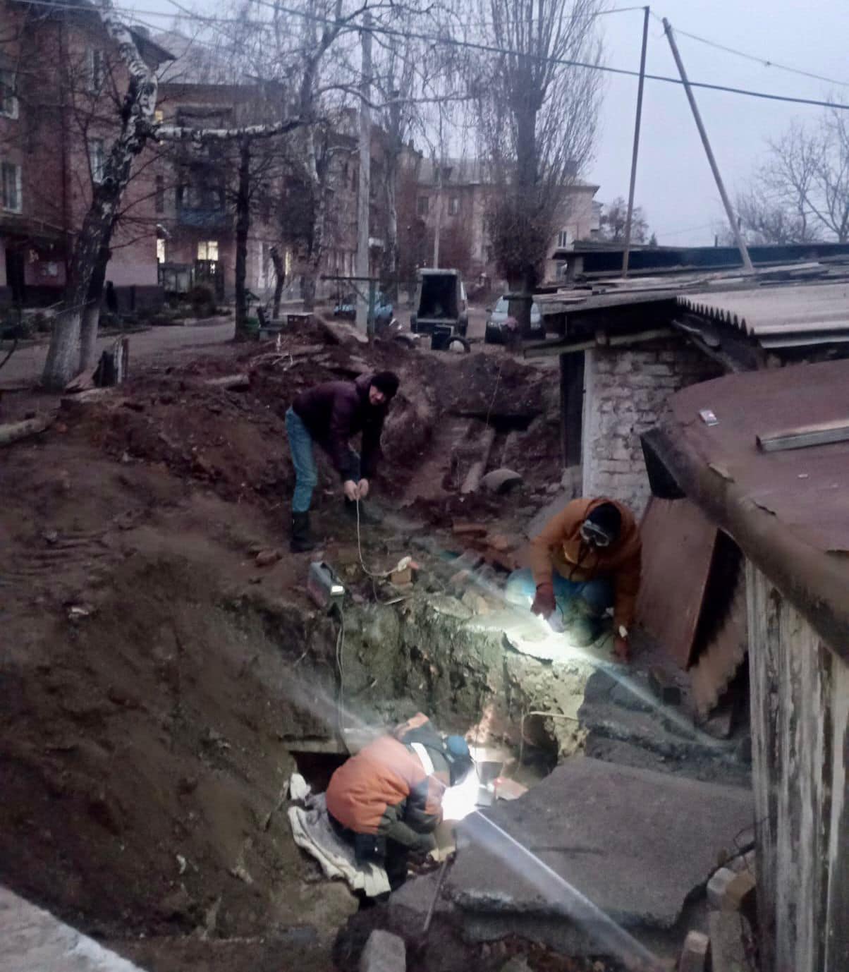 Прикарпатці допомагають відновити теплопостачання у Кривому Розі (ФОТО)