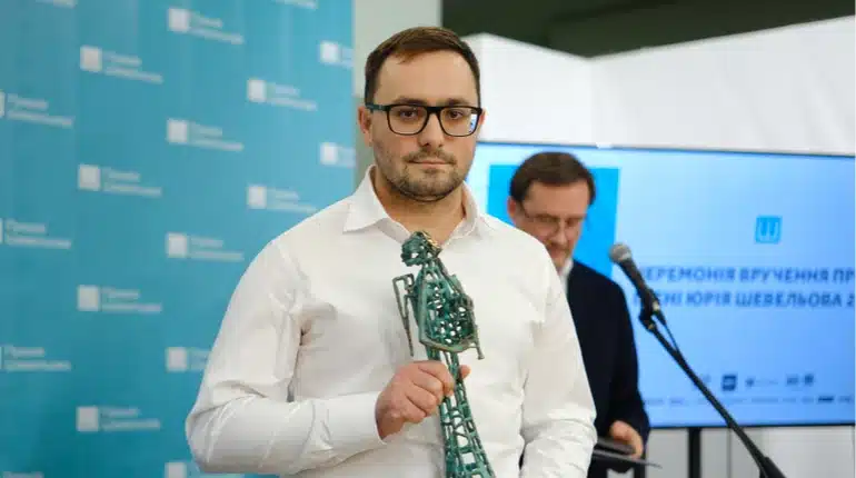 Письменник з Прикарпаття Мирослав Лаюк отримав премію імені Юрія Шевельова 