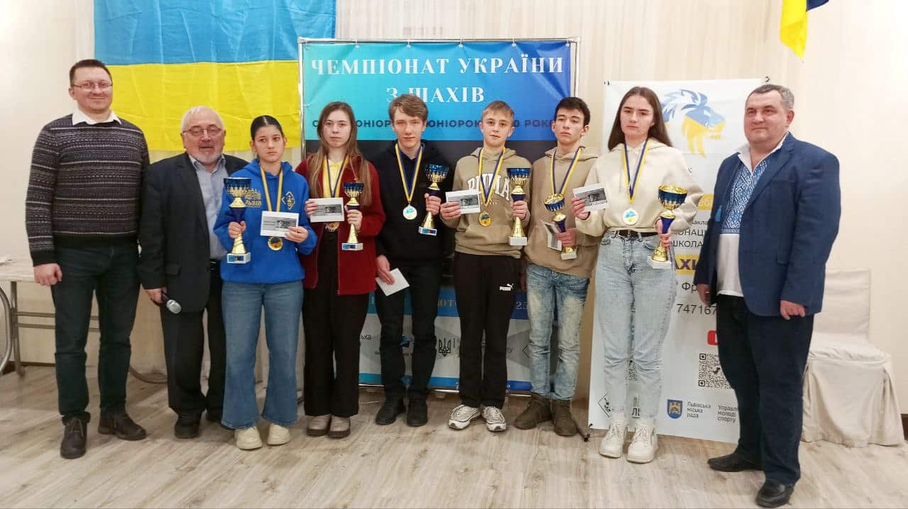 Франківські шахісти вибороли три медалі на чемпіонаті України серед юніорів (ФОТО)