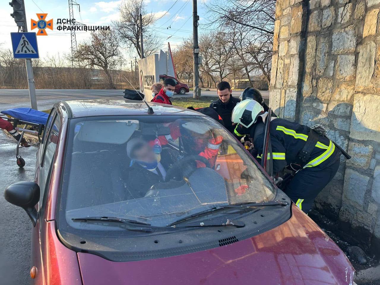 У Ямницькій громаді рятувальники ліквідували наслідки ДТП (ФОТО)