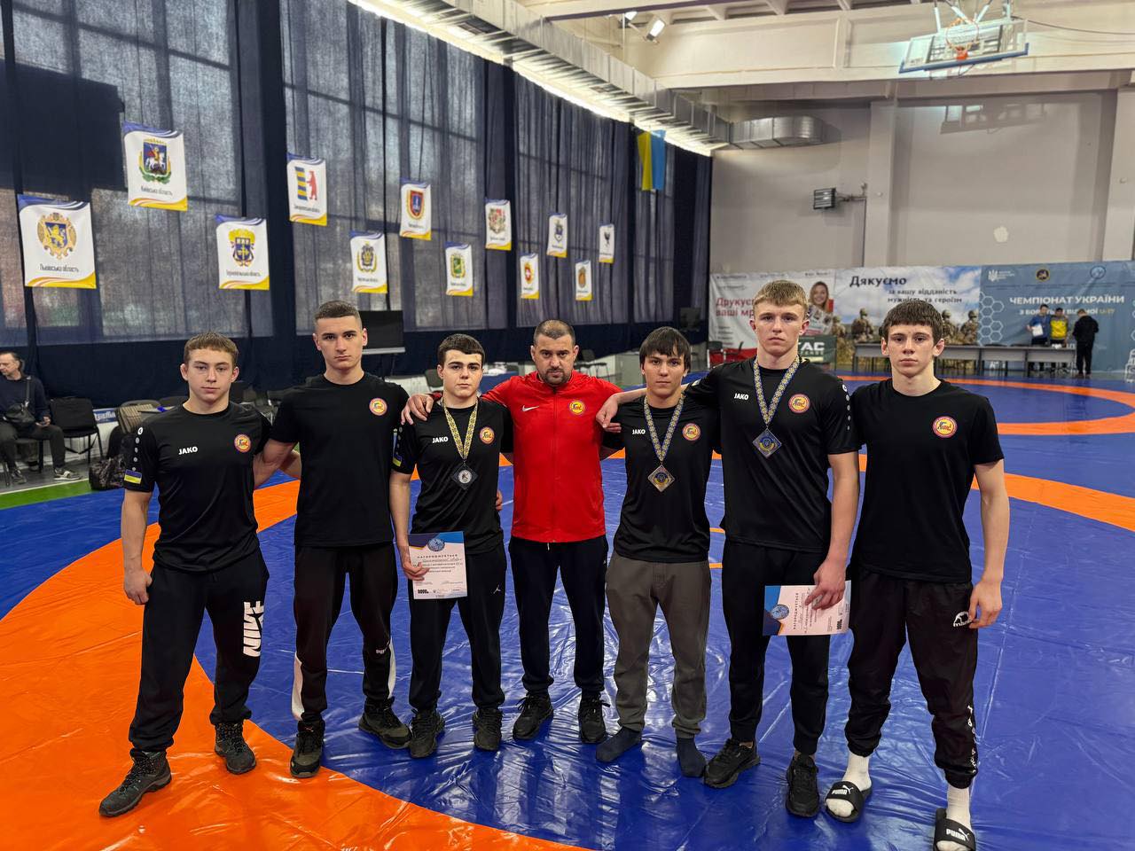 Прикарпатці вибороли “золото” та два “срібла” на чемпіонаті України з вільної боротьби (ФОТО)