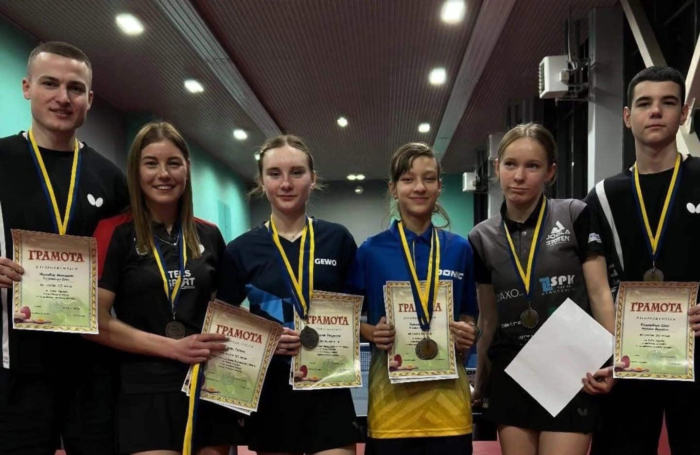 Тенісисти з Івано-Франківщини вибороли бронзу на чемпіонаті України