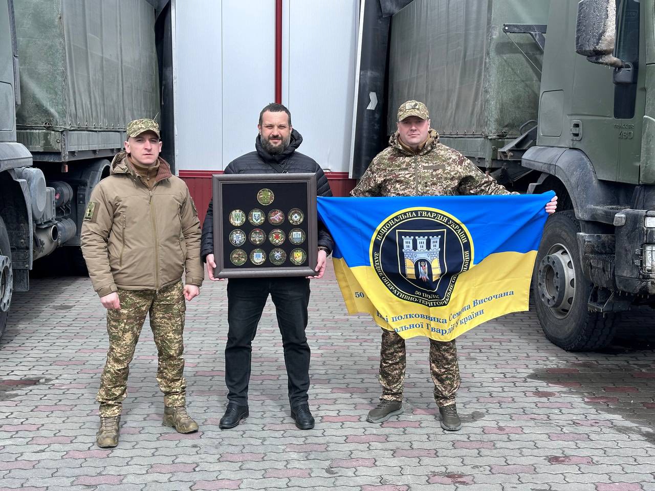 62 тисячі газових балонів передали 50 полку НГУ (ФОТО)