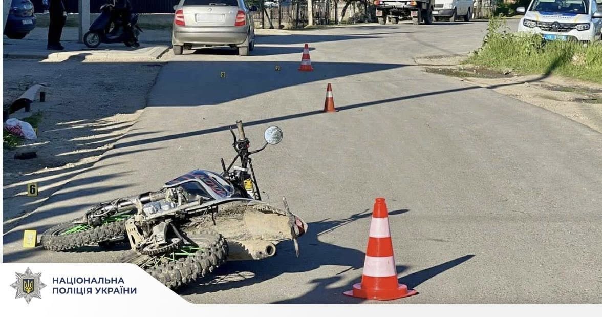Взяли під варту мотоцикліста, який травмував 16-річну дівчину на Надвірнянщині