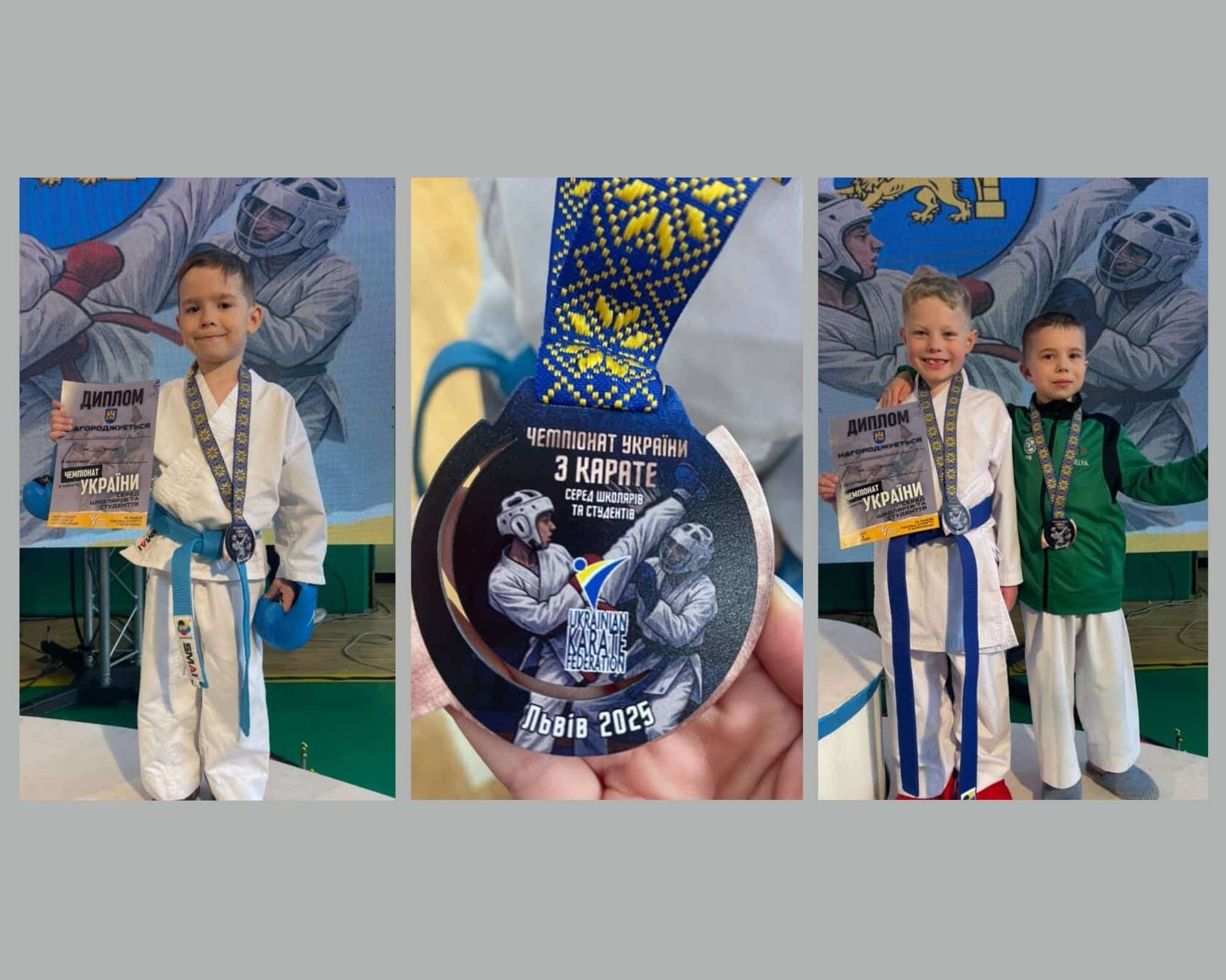 Юні франківські каратисти вперше вибороли медалі на Чемпіонаті України WKF (ФОТО)