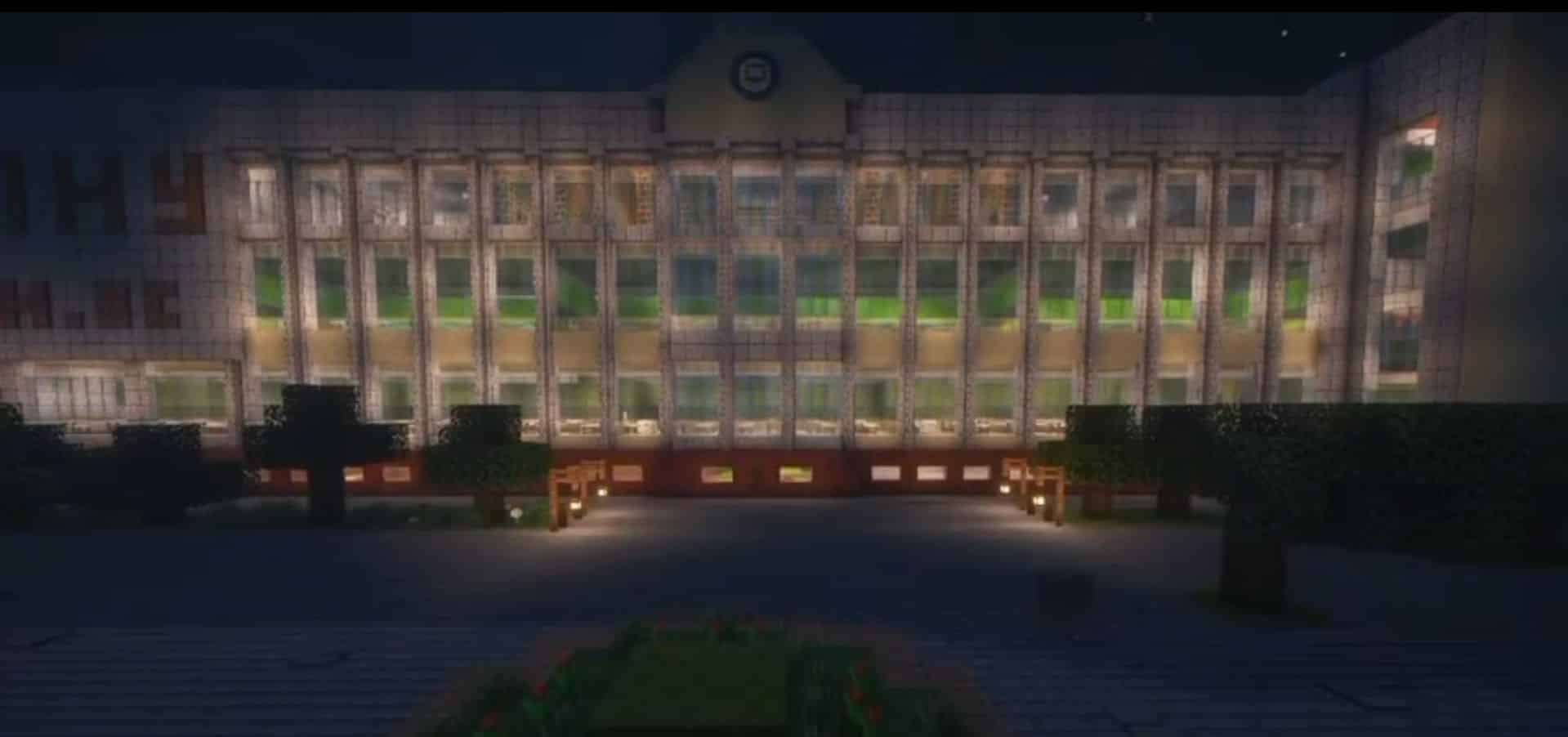 Школяр створив франківський університет у Minecraft