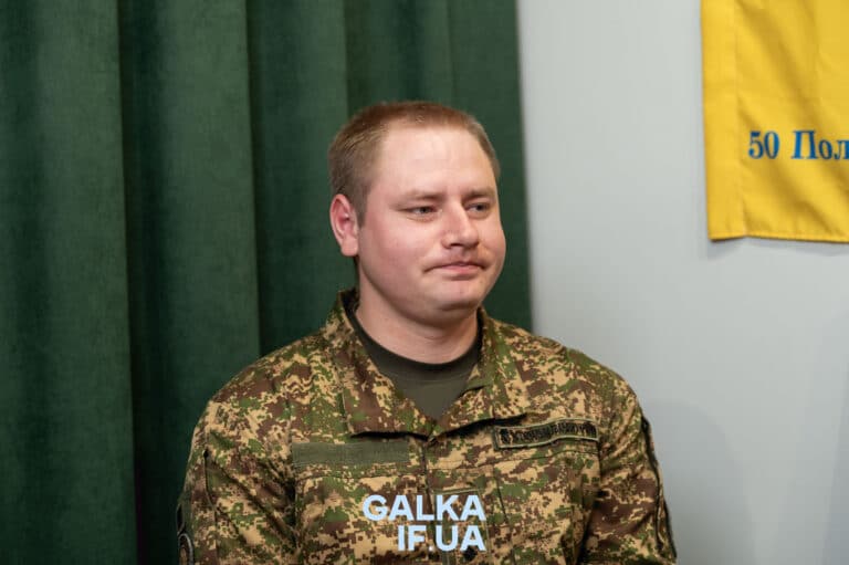 Боєць 50-го полку НГУ Артур Старик розповів, чому Україні потрібні вмотивовані та підготовлені люди