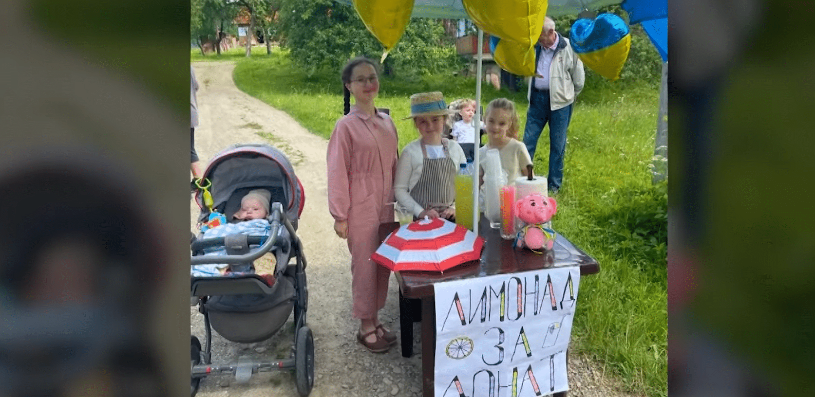 Семирічна Яринка з Косівщини купила два дрони для військових, продаючи лимонад (ВІДЕО)