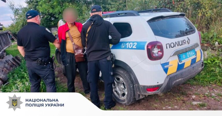 На Калущині затримали чоловіка, який п’яний поранив ножем 78-річного тестя (ФОТОФАКТ)