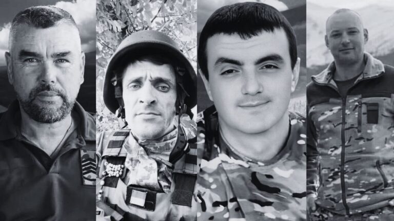 Кварцяний, Томащук, Шекеряк, Шкрібляк: четверо загиблих воїнів з Прикарпаття удостоєні ордену “За мужність”