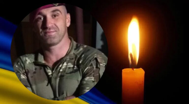На фронті загинув старший лейтенант поліції з Болехова Михайло Сауляк